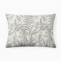 Подушка Этель "Листва" 40*60 см, цв.серый, 100% полиэстер Подушка Этель "Листва" 40*60 см, цв.серый, 100% полиэстер