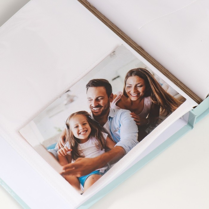 Фотоальбом на 80 фото 10х15 см "Цветочный орнамент" МИКС 23,5х19,5х4 см