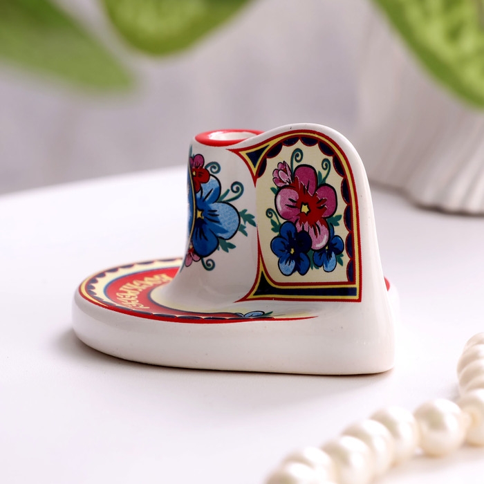 Подсвечник, на блюдце, малый Подсвечник, на блюдце, малый