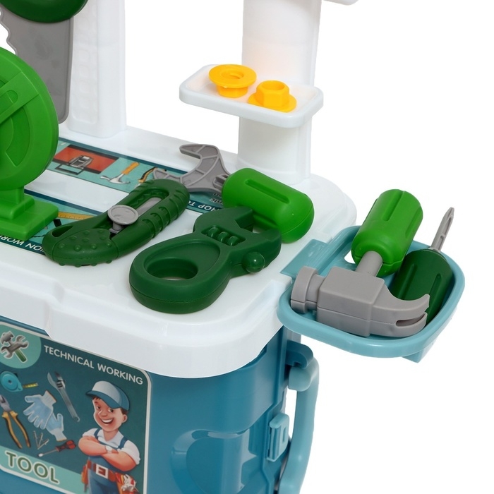 Набор детских инструментов в чемодане &laquo;Мастерёнок&raquo;, 24 элемента