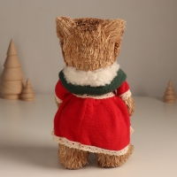 Декор "Мишутка в платье" 10х10х21 см Декор "Мишутка в платье" 10х10х21 см