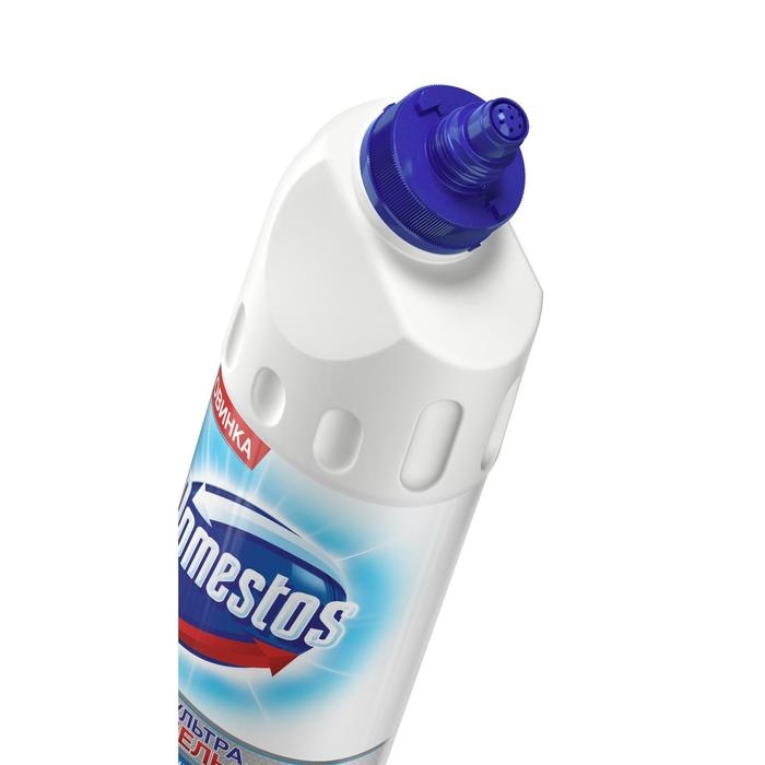 Средство чистящее для унитаза Domestos Средство чистящее для унитаза Domestos "Ultra White", 500 мл