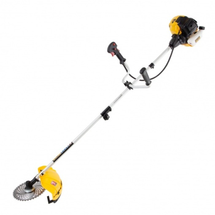 Триммер бензиновый Denzel DTL-33S, 2T, 1.8 л.с., 0.8 л, скос 42 см, 9500 об/мин, нож/леска Триммер бензиновый Denzel DTL-33S, 2T, 1.8 л.с., 0.8 л, скос 42 см, 9500 об/мин, нож/леска