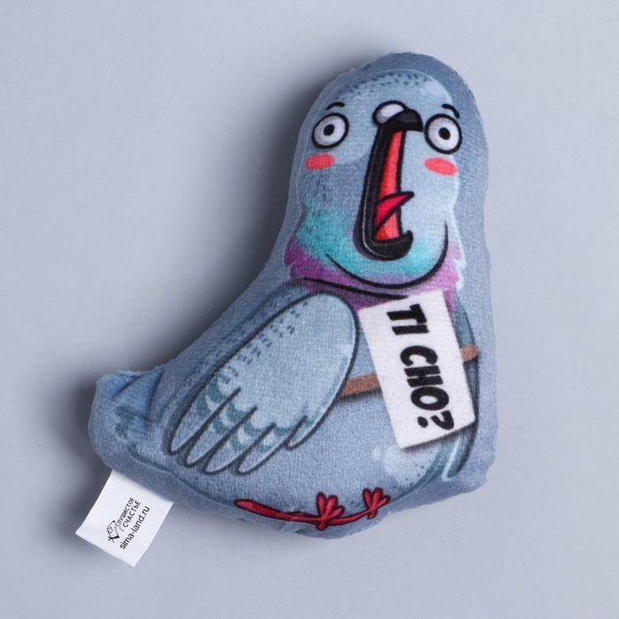 Игрушка для кошек с мятой &laquo;&lrm;Голубь&raquo;&lrm;,11,8 х 9,3 см