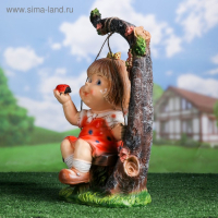 Садовая фигура "Девочка на качелях" 48см Садовая фигура "Девочка на качелях" 48см