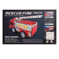 Конструктор металлический &laquo;Пожарная машина&raquo;, 292 детали