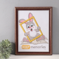 Фоторамка пластик "Вавилон" 30х40 см, красно-бордовый Фоторамка пластик "Вавилон" 30х40 см, красно-бордовый