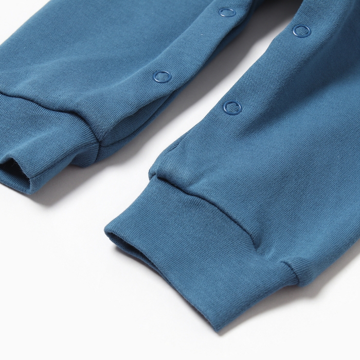 Комбинезон детский, цвет индиго, рост 80 см