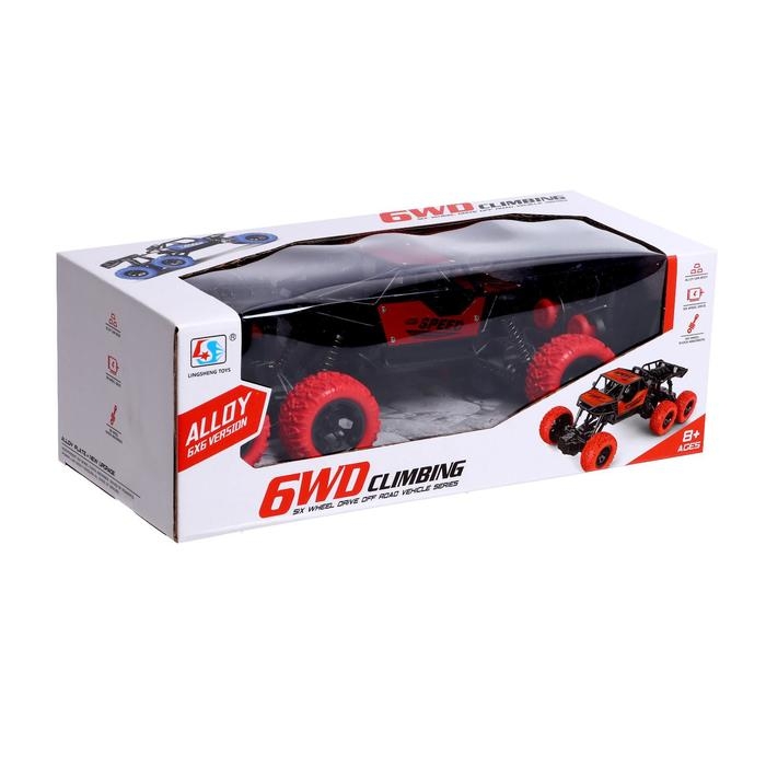 Джип радиоуправляемый &laquo;Монстр 6x6&raquo;, работает от аккумулятора, МИКС