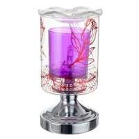 Аромасветильник сенсорный "Бутон" G9 35Вт серебро 10,5х10,5х20 см RISALUX Аромасветильник сенсорный "Бутон" G9 35Вт серебро 10,5х10,5х20 см RISALUX