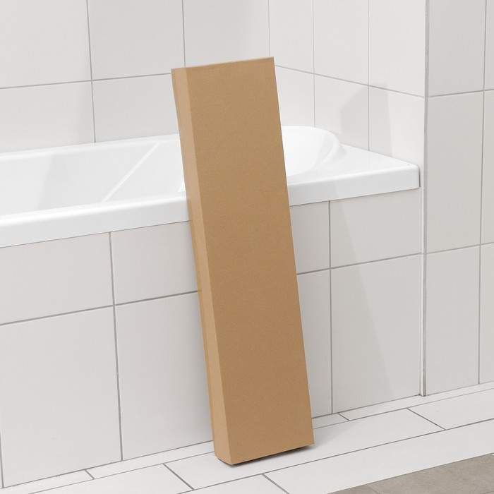 Стеллаж над унитазом, 3 яруса, 48&times;25&times;155 см, цвет хромированный