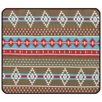 Коврик туристический Maclay, флис, 150х180х0.3 см, цвет МИКС