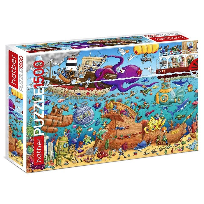 Пазл &laquo;На дне морском&raquo;, 1500 элементов