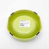 Миска бамбуковая 400 мл, 17 х 6 см, зелёная Миска бамбуковая 400 мл, 17 х 6 см, зелёная