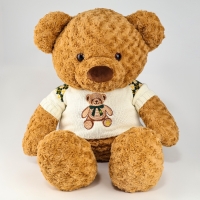 Мягкая игрушка &laquo;Медведь&raquo;, в кофте, 80 см, цвет коричневый