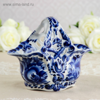 Конфетница «Весна», 21×13×18 см, гжель Конфетница «Весна», 21×13×18 см, гжель