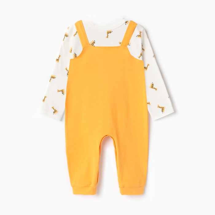 Комплект: боди и комбинезон Крошка Я Комплект: боди и комбинезон Крошка Я "Сафари", рост 68-74 см