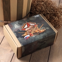 Набор подарочный "Танк" плед, носки, стакан Набор подарочный "Танк" плед, носки, стакан