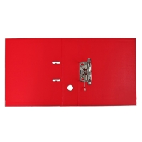 Папка-регистратор А4, 75 мм, Lamark, ПВХ, двухстороннее покрытие, металлическая окантовка, карман на корешок, собранная, красный/красный Папка-регистратор А4, 75 мм, Lamark, ПВХ, двухстороннее покрытие, металлическая окантовка, карман на корешок, собранная, красный/красный