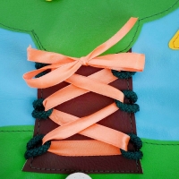 Коврик развивающий тактильный &laquo;Домик&raquo;, 60 &times; 50 см, по методике Монтессори