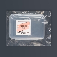 Органайзер для хранения, с крышкой, 6.5×12×9 см, прозрачный Органайзер для хранения, с крышкой, 6.5×12×9 см, прозрачный