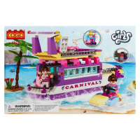 Конструктор &laquo;Девчонки: прогулка на катере&raquo;, 318 деталей