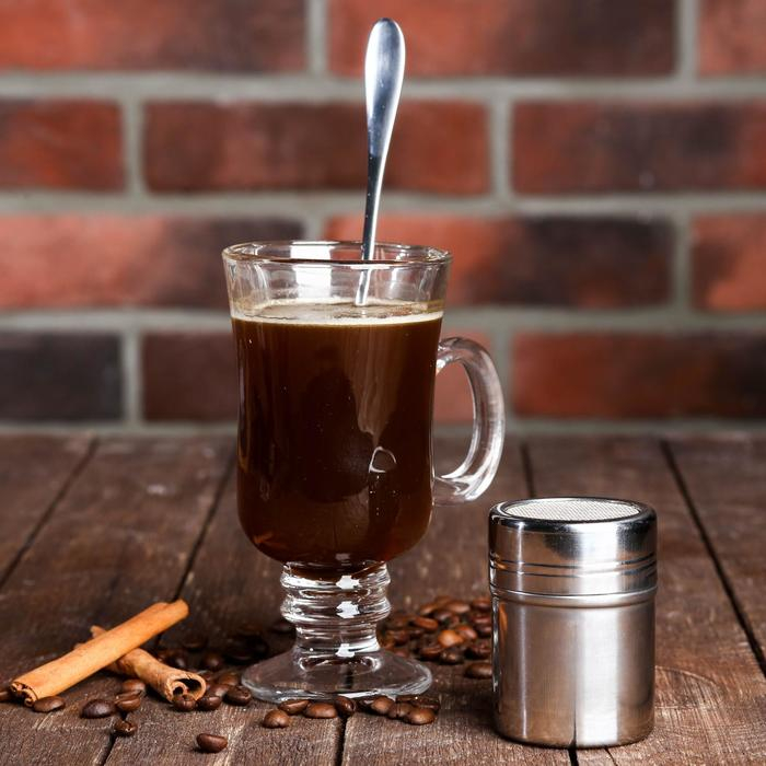 Набор для приготовления кофе &laquo;Лучшему из лучших&raquo;: кружка 320 мл, капучинатор от, ложка для высоких бокалов, диспенсер для какао