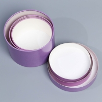 Набор шляпных коробок 3 в1, упаковка подарочная, (16х10,14х9,13х8,5) лавандовый Набор шляпных коробок 3 в1, упаковка подарочная, (16х10,14х9,13х8,5) лавандовый