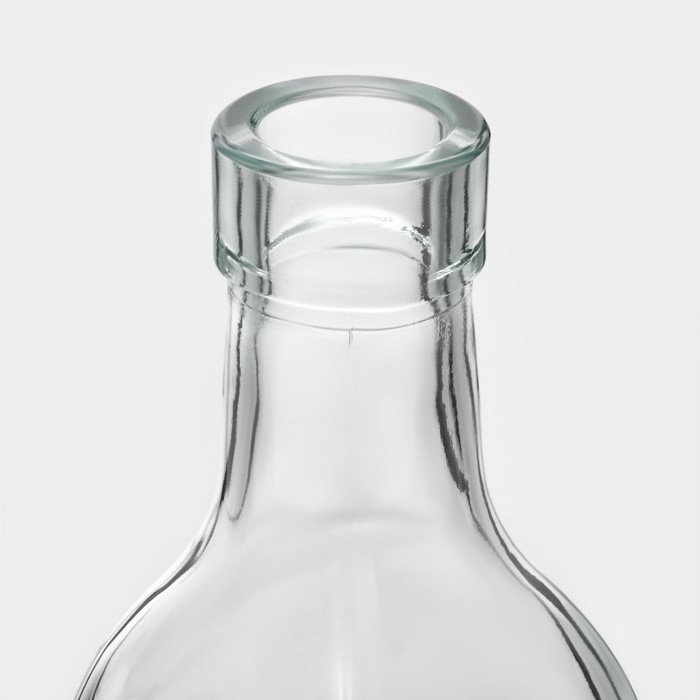 Бутылка стеклянная для соусов и масла Доляна &laquo;Классик&raquo;, 500 мл, 5,5&times;30 см, с капельным дозатором