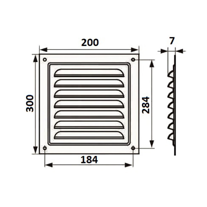 Решетка вентиляционная ZEIN Люкс РМ2030, 200 х 300 мм, с сеткой, металлическая, белая Решетка вентиляционная ZEIN Люкс РМ2030, 200 х 300 мм, с сеткой, металлическая, белая