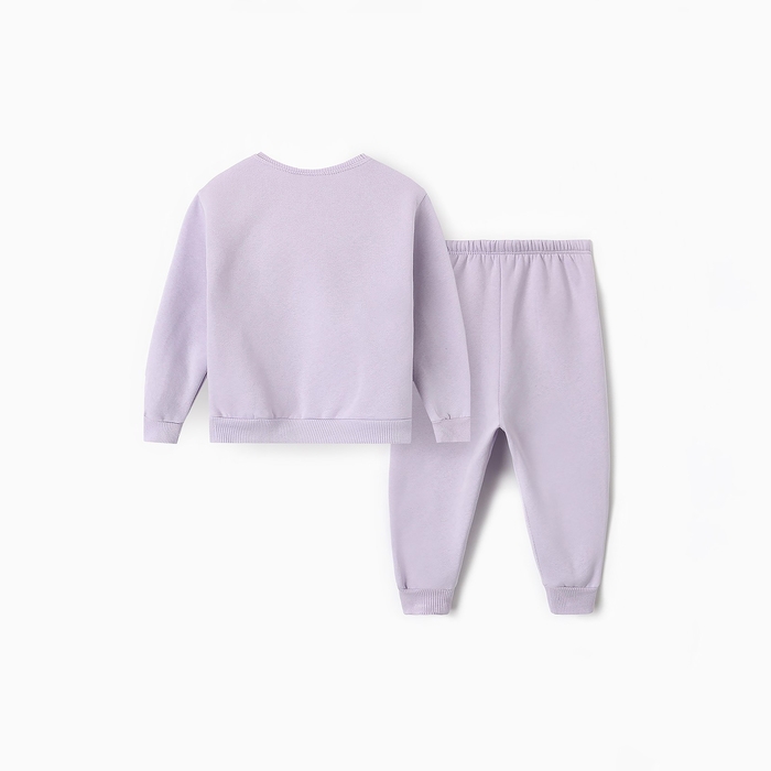 Костюм для девочек (свитшот, брюки), НАЧЁС, цвет сиреневый, рост 104 см Костюм для девочек (свитшот, брюки), НАЧЁС, цвет сиреневый, рост 104 см