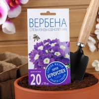 Семена цветов Вербена "Слезы Изиды" низкорослая, О, 7 шт Семена цветов Вербена "Слезы Изиды" низкорослая, О, 7 шт