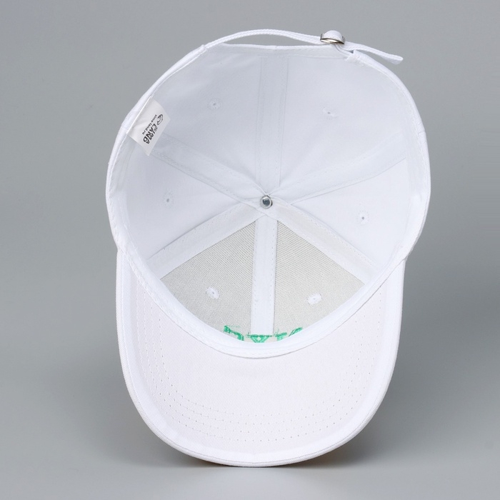 Кепка детская для девочки NYC, цвет белый, р-р 52-54, 5-7 лет