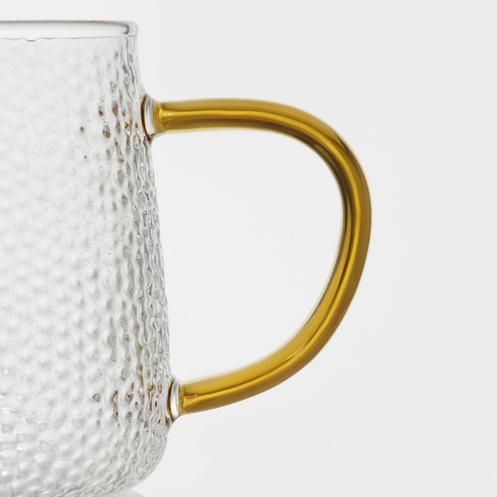 Набор для напитков из стекла Magistro «Эко.Сара», 5 предметов: кувшин 1,5 л, 4 кружки 300 мл Набор для напитков из стекла Magistro «Эко.Сара», 5 предметов: кувшин 1,5 л, 4 кружки 300 мл