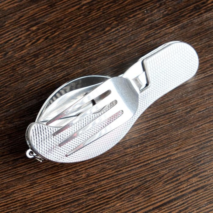 Набор туриста Набор туриста "Путешественник" 4в1: серебристый