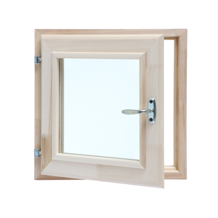 Окно, 40&times;40см, двойное стекло ЛИПА