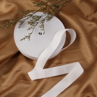 Резинка вязаная, 25 мм, 25 &plusmn; 2 м, цвет белый