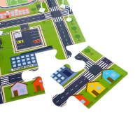 Светофор с игровым полем &laquo;Изучаем ПДД&raquo;, световые эффекты, русский чип