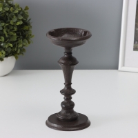 Подсвечник чугун на 1 свечу "Белль" d=7 см 9,6х9,6х20,3 см Подсвечник чугун на 1 свечу "Белль" d=7 см 9,6х9,6х20,3 см