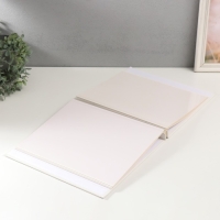 Фотоальбом магнитный 20 листов "Гармония" белый 32,5х2,5х33,5 см