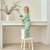 Комплект: джемпер и брюки Крошка Я &laquo;Зайчик&raquo;, рост 74-80 см, цвет оливковый