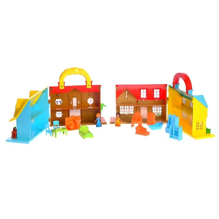 Дом для кукол &laquo;Уют&raquo; складной, с фигурками и аксессуарами