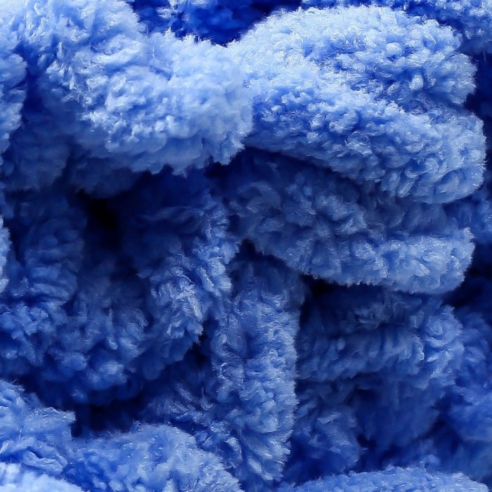 Пряжа Пряжа "Puffy" 100 % микрополиэстер 9м/100г (289 т.голубой)