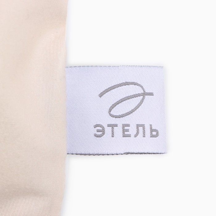 Новый год. Символ года. Змея. Чехол на подушку Этель "Змейка в носке", 40*40 см, 100 п/э, велюр