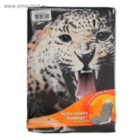 Чехол-майка "Леопард", на переднее сиденье, хлопок Чехол-майка "Леопард", на переднее сиденье, хлопок