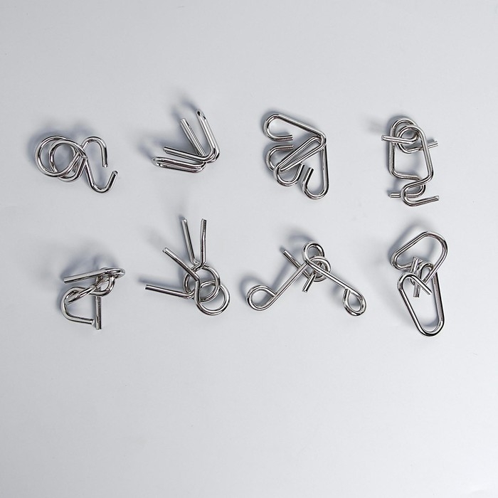 Металлические головоломки &laquo;Военная техника&raquo; (набор 8 шт)