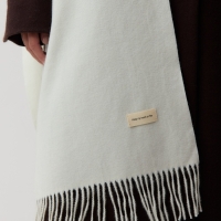 Шарф женский MIST, молочный, 33*180 см