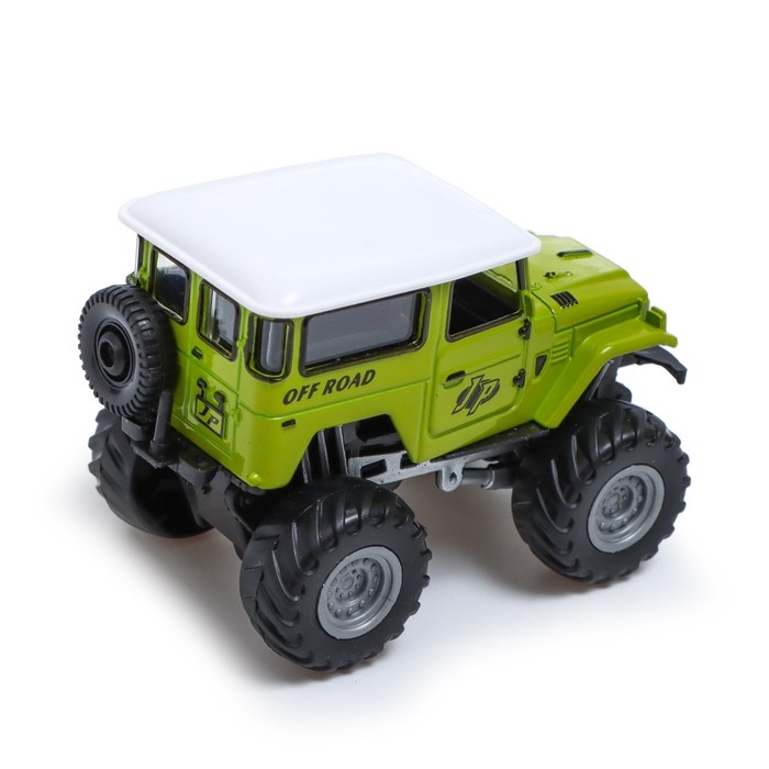 Машина металлическая &laquo;Биг-фут&raquo;, инерционная, цвет зелёный