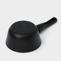 Набор кухонной посуды &laquo;Традиция №1&raquo;, антипригарное покрытие, крышка, цвет чёрный