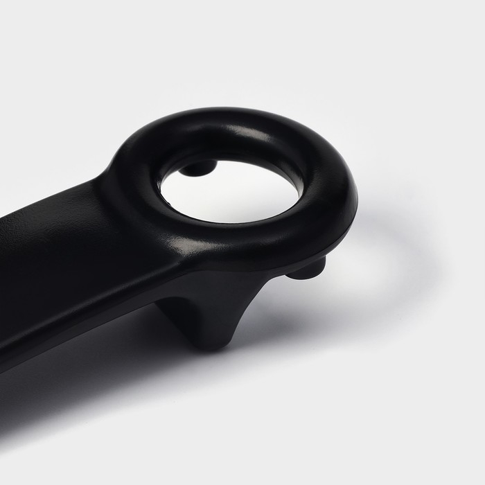 Открывашка Доляна &laquo;Садовод&raquo; для винтовых крышек, 14 см, цвет чёрный